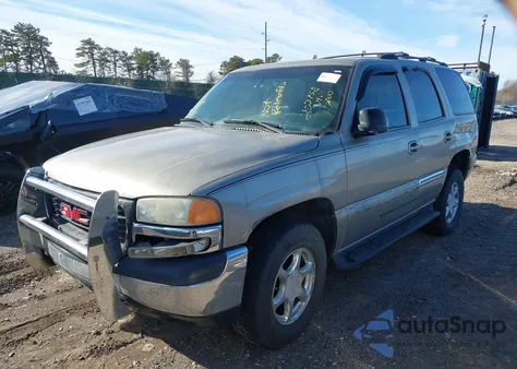 2001 GMC Yukon Slt из США, поврежденный, VIN 1GKEK13T81J307444